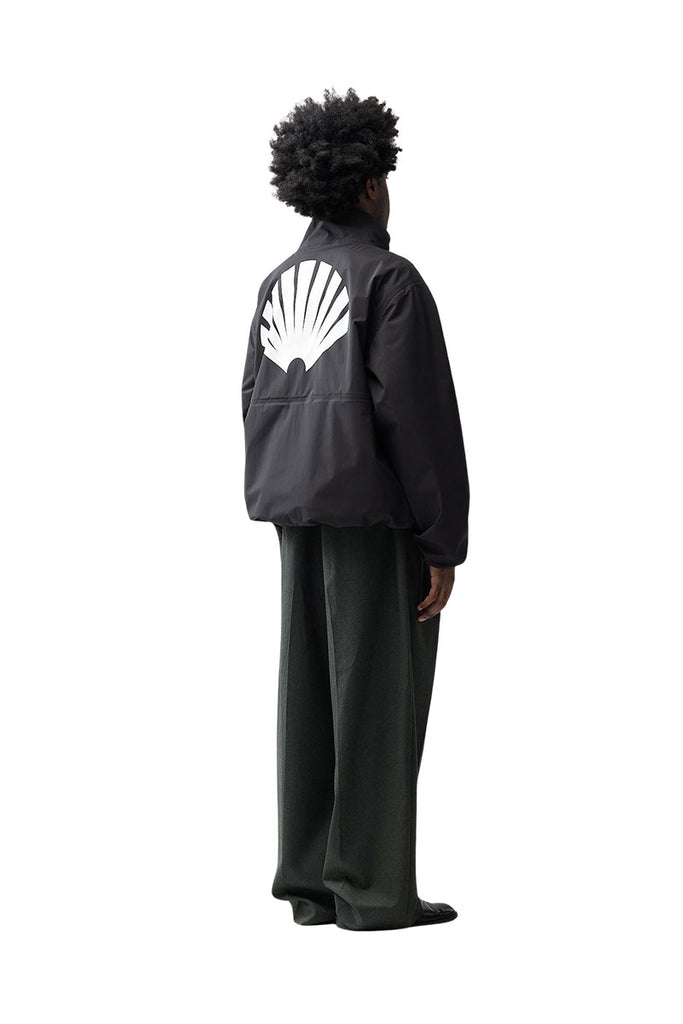 NEW AMSTERDAM ASYMMETRICAL JACKET Black