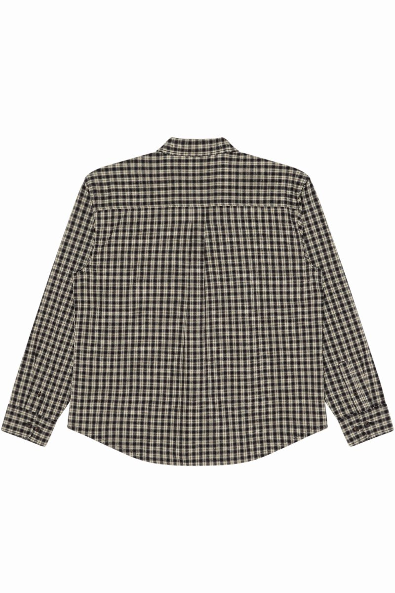 Obey Bigwig Axel Woven L/s Black – view 2
