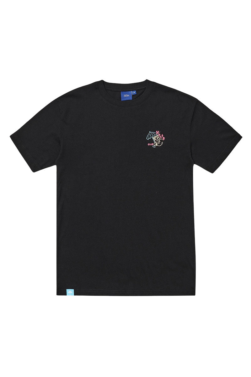 HELAS CAPS BAD T-SHIRT Black