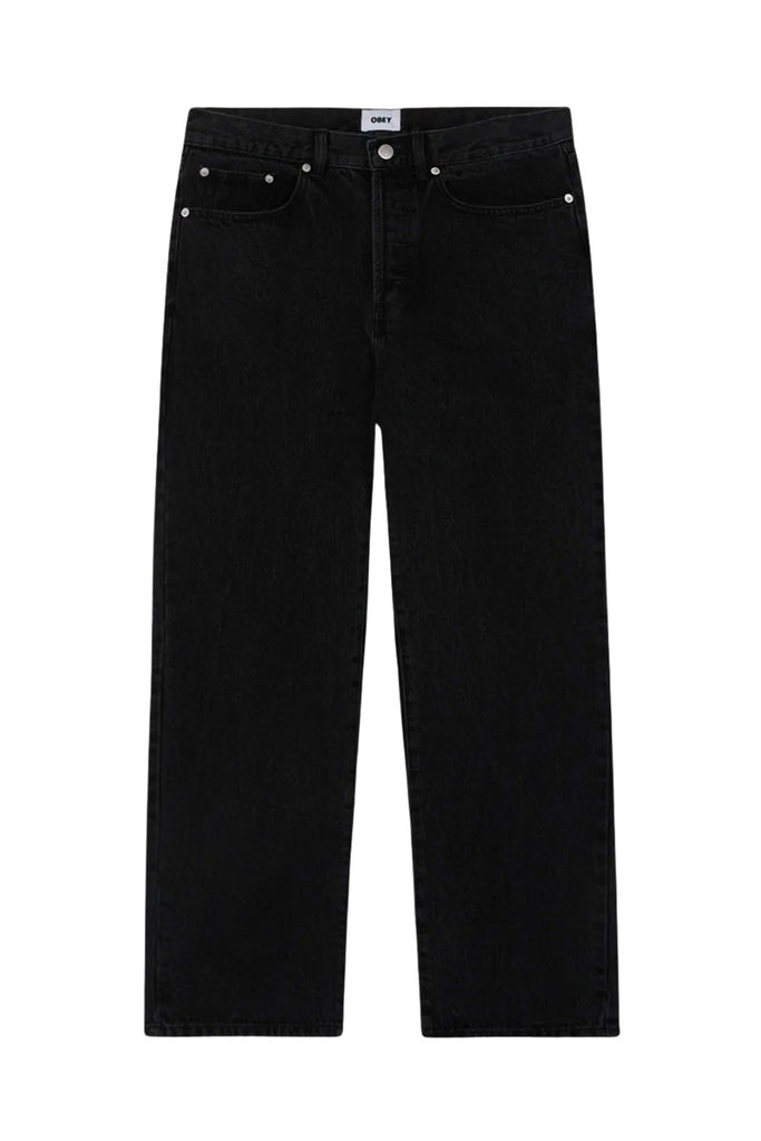 OBEY CLASSIC BAGGY DENIM Faded Black 