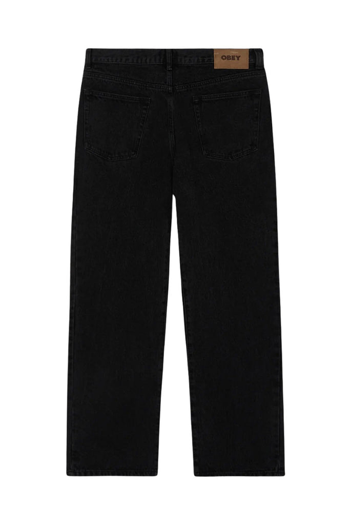 OBEY CLASSIC BAGGY DENIM Faded Black 