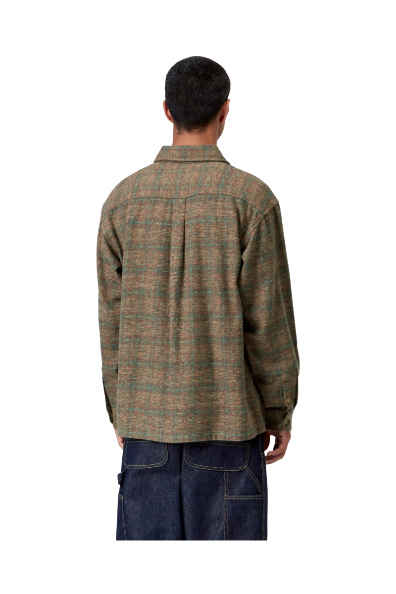 CARHARTT WIP BAGLEY SHIRT Bagley Check / Hamilton Brown