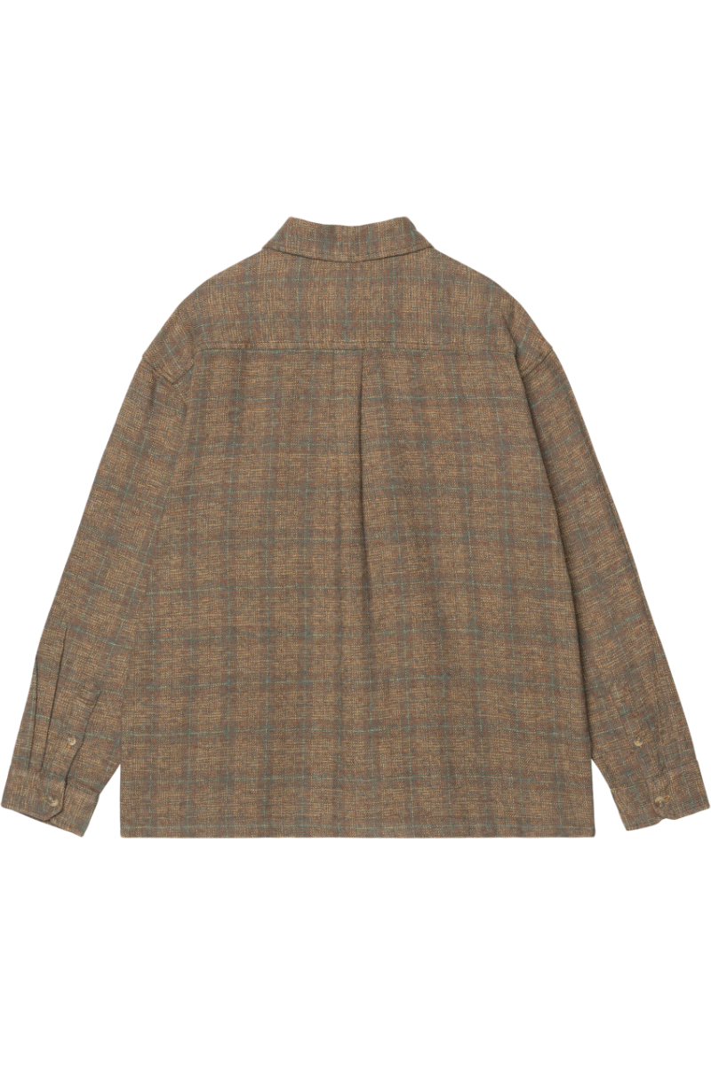 CARHARTT WIP BAGLEY SHIRT Bagley Check / Hamilton Brown