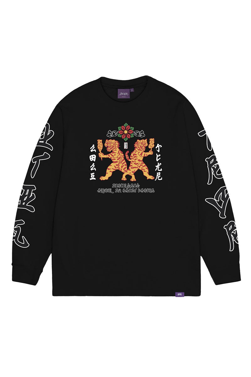 JACKER BAIJU L/S T-SHIRT Black