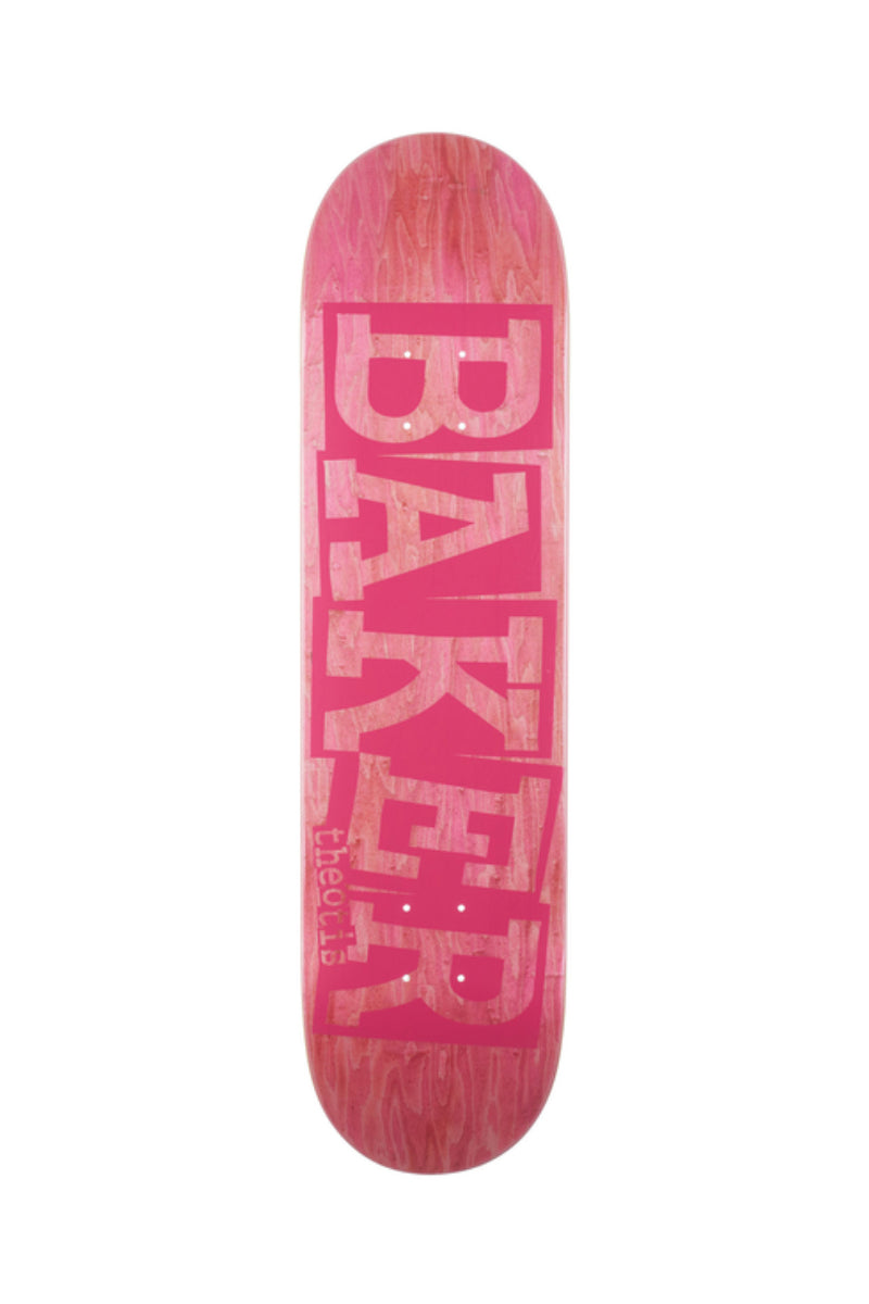 Planche de skate Baker Ribbon Tb Pink Veneer 8