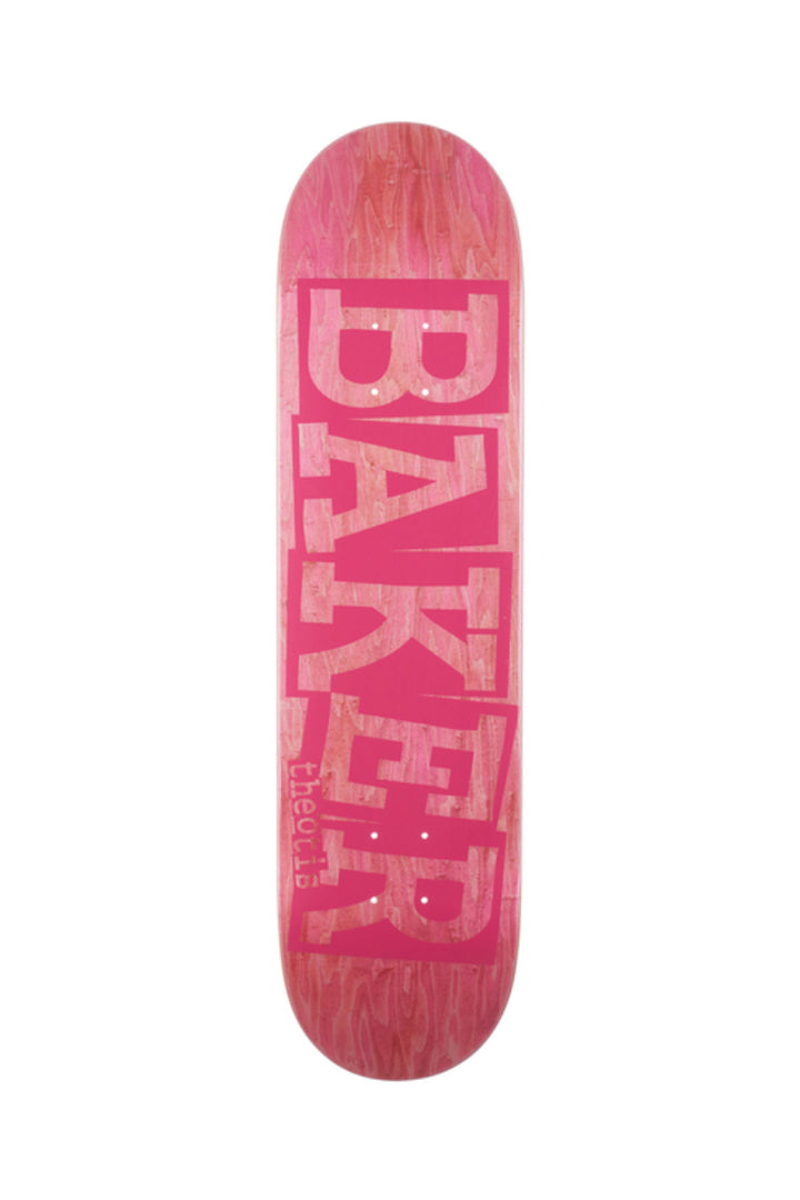 Planche de skate Baker Ribbon Tb Pink Veneer 8