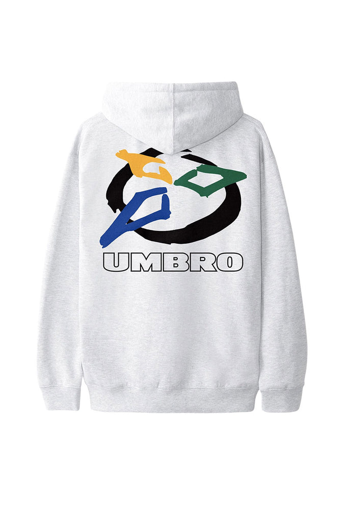 BUTTER x UMBRO BALL HOODIE Ash Heather