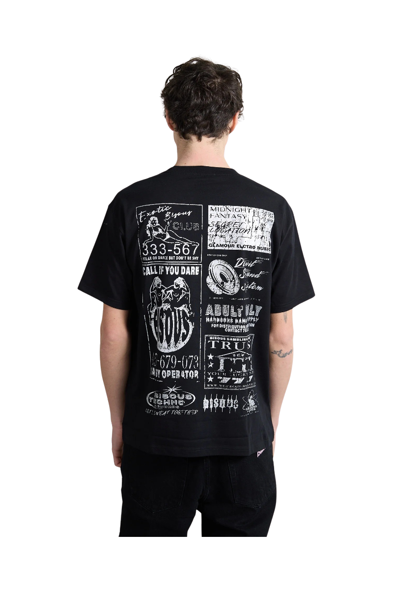 KISSES SKATEBOARDS SONICS T-SHIRT Light Blue
