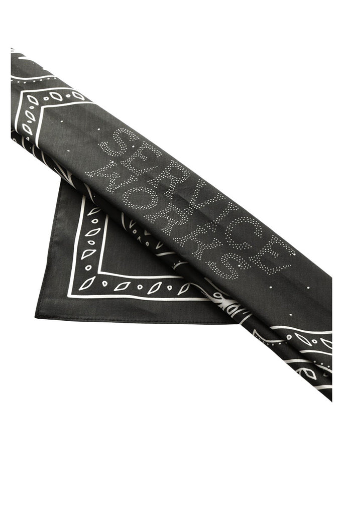 SERVICE WORKS OLIVE BRANCH BANDANA Black