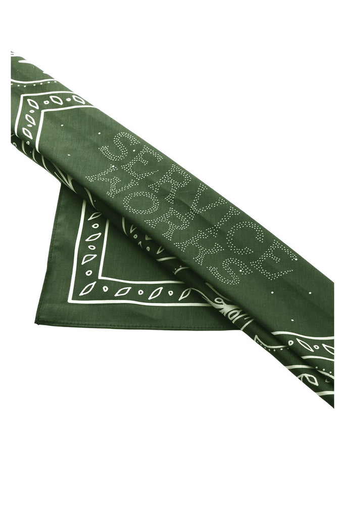 SERVICE WORKS OLIVE BRANCH BANDANA Olive