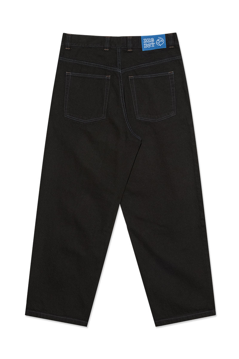 POLAR BIG BOY JEANS Black / Blue Stitching