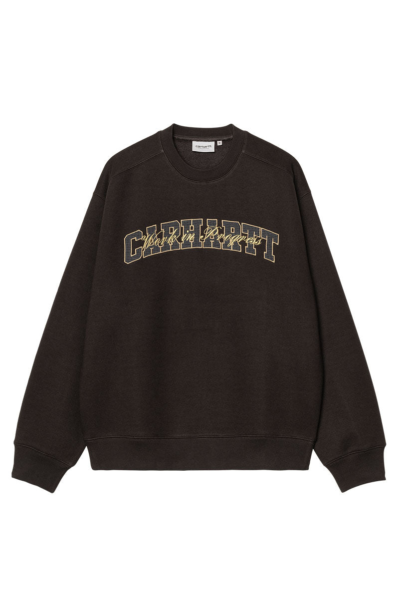 CARHARTT WIP BIG SCHOOL SWEAT Tobacco