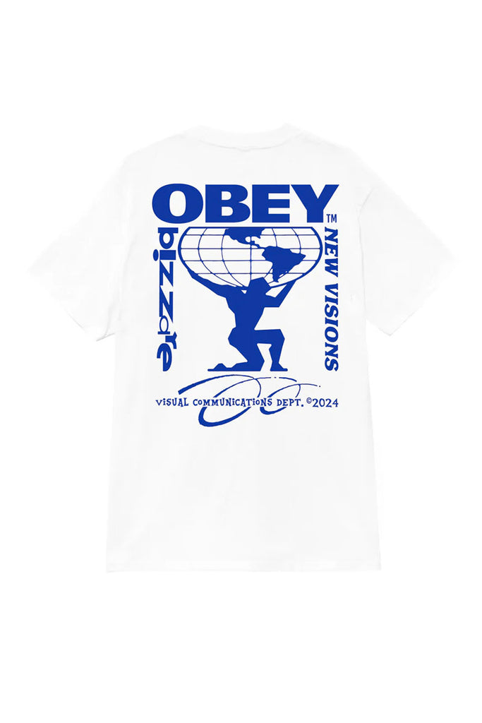 OBEY BIZZARE NEW VISIONS T-SHIRT White