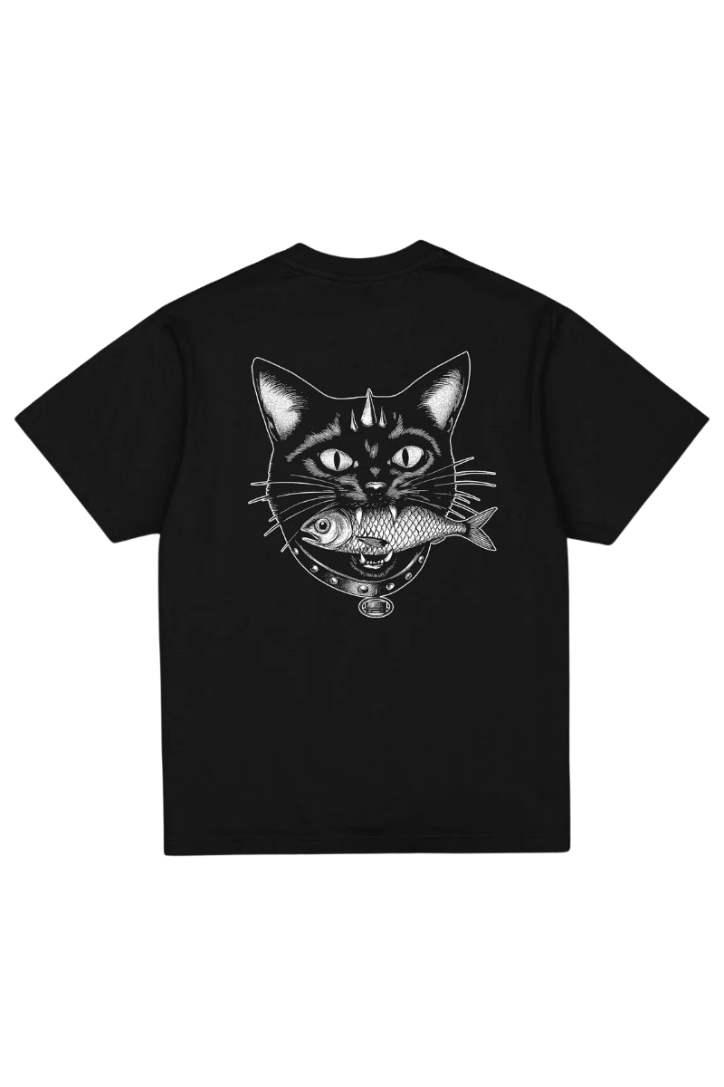 JACKER BLACK SARDINE T-SHIRT Black