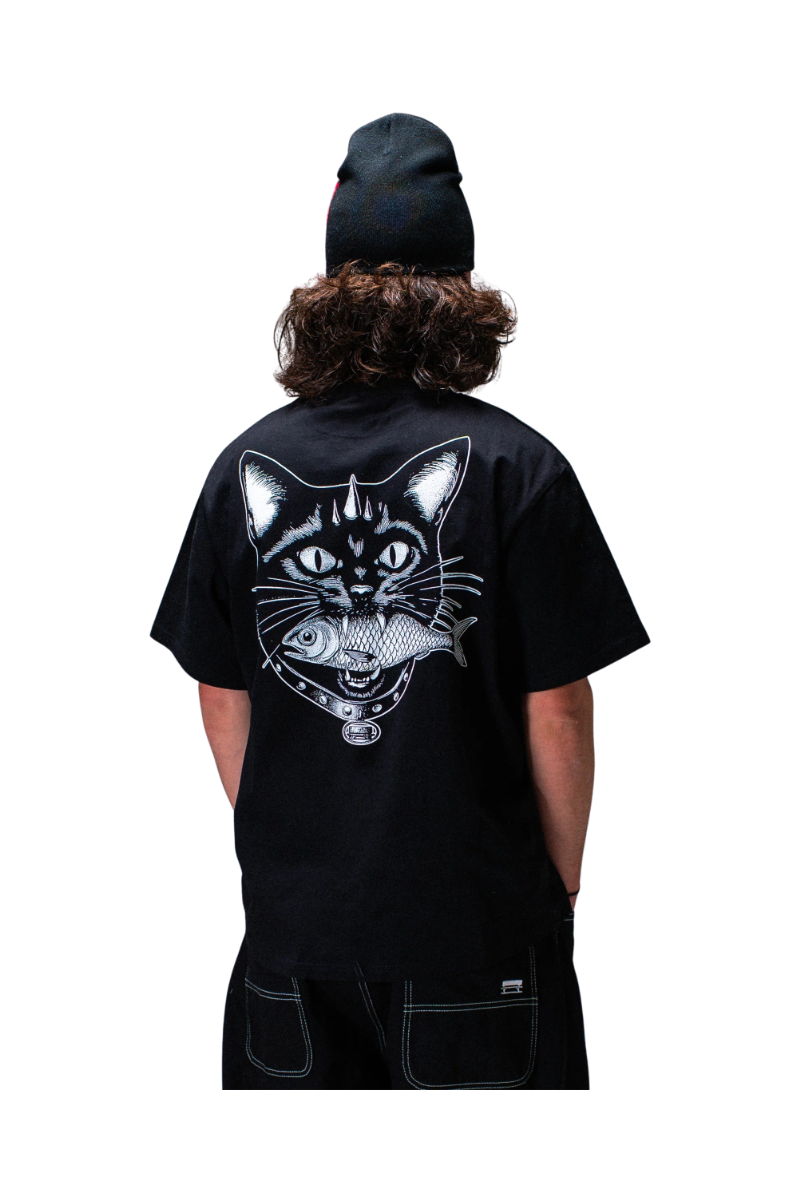 JACKER BLACK SARDINE T-SHIRT Black