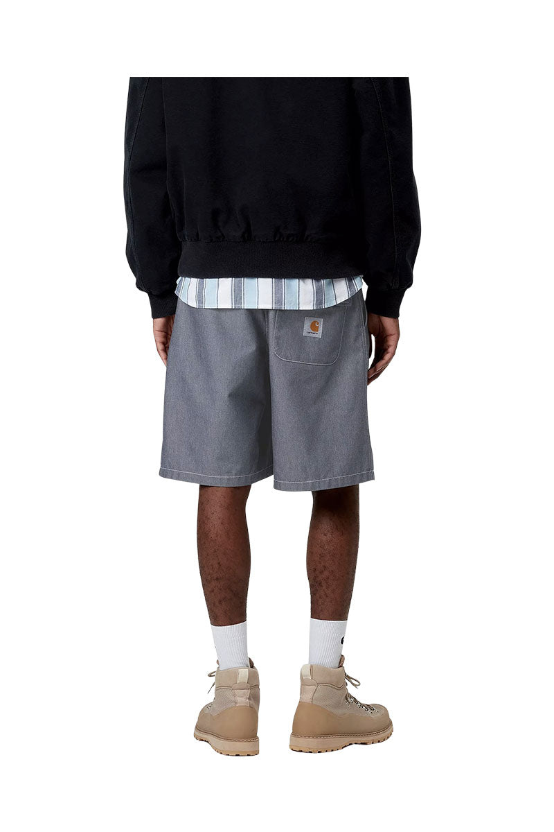 CARHARTT WIP BLAKE SHORT Blue Rinsed
