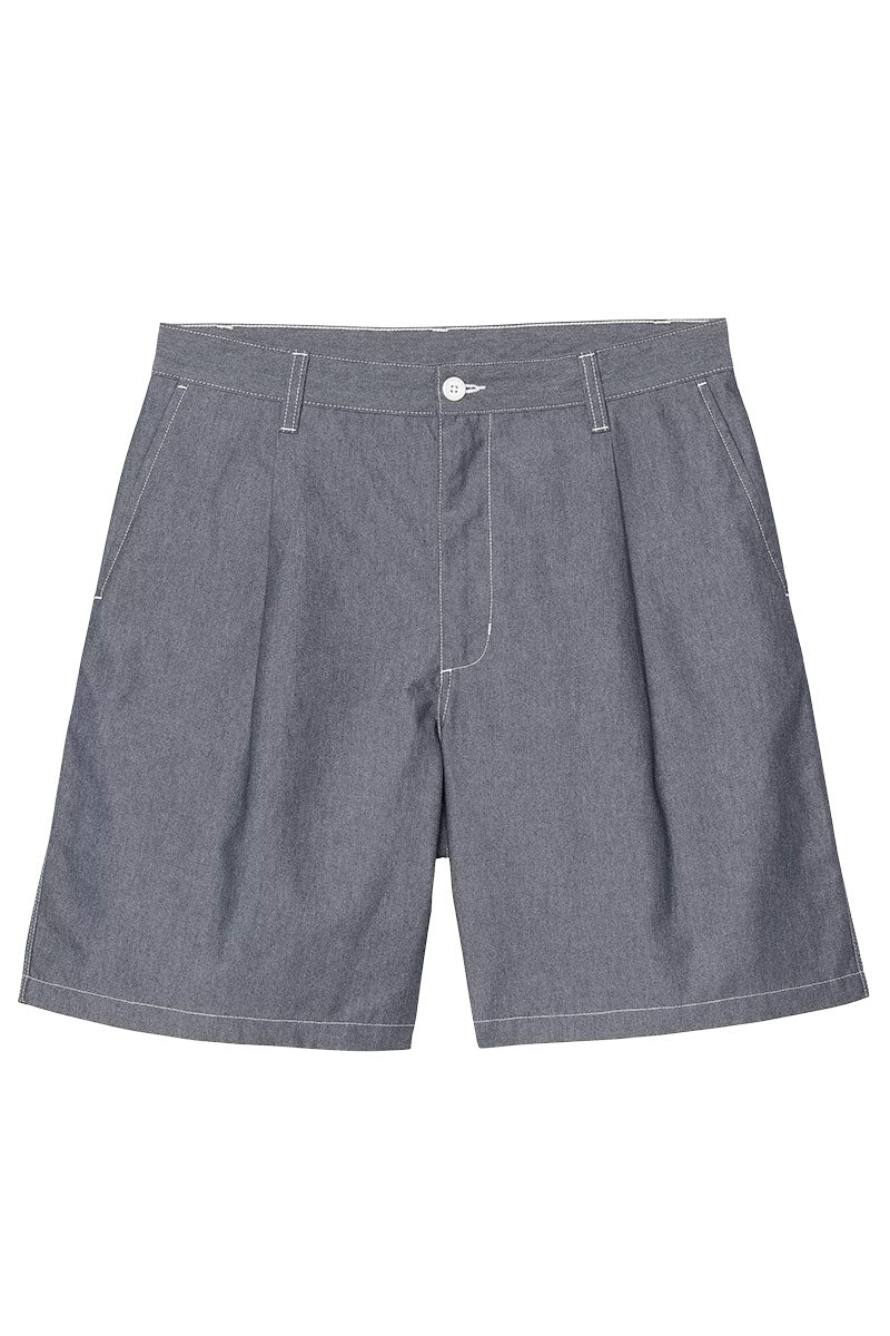 CARHARTT WIP BLAKE SHORT Blue Rinsed