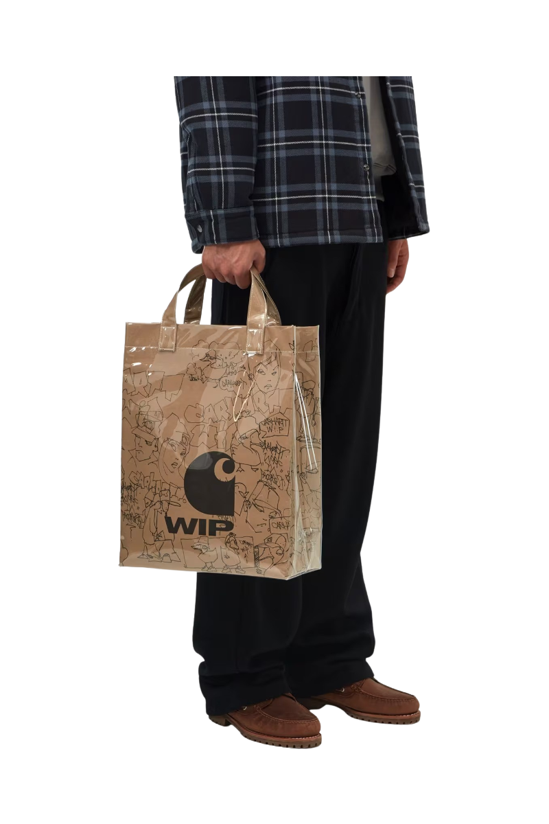 CARHARTT WIP BLINKERFLUID PAPER BAG Brown