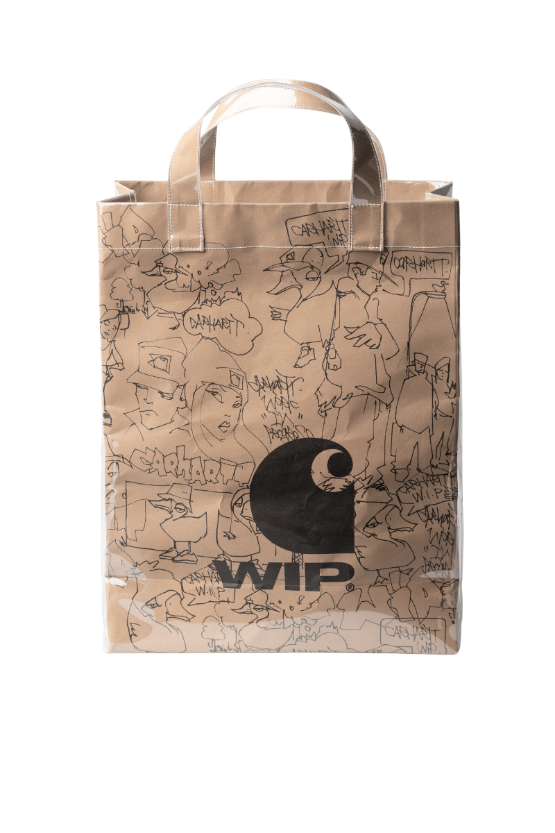 CARHARTT WIP BLINKERFLUID PAPER BAG Brown