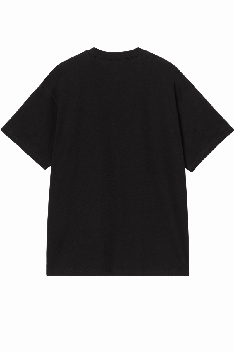 T-shirt Carhartt WIP Blinkerfluid noir – vue 2