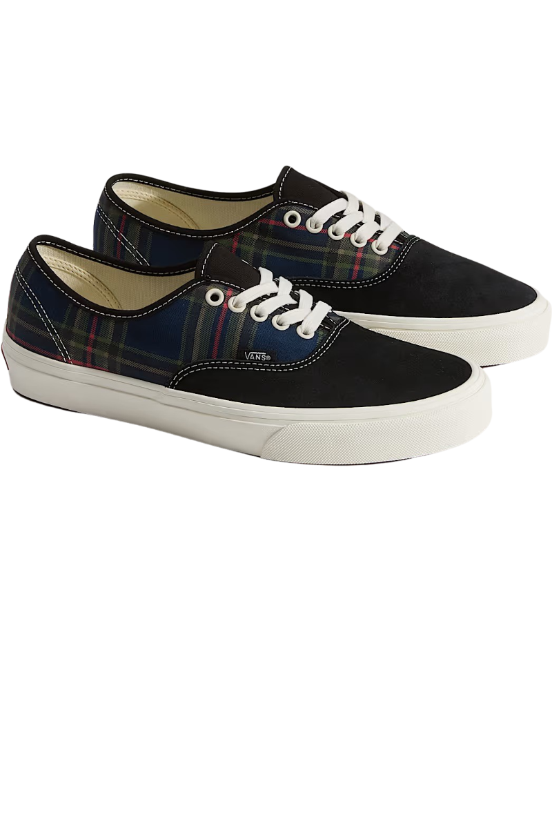 VANS AUTHENTIC PLAID Black Multi