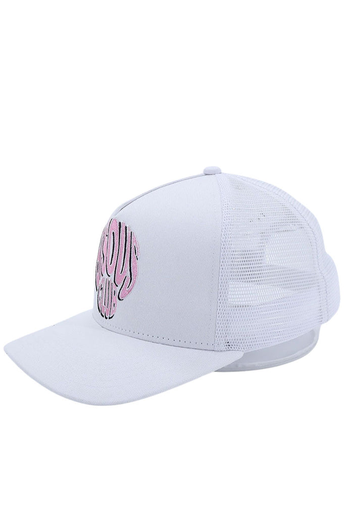 KISSES SKATEBOARD CAP BLOW UP White