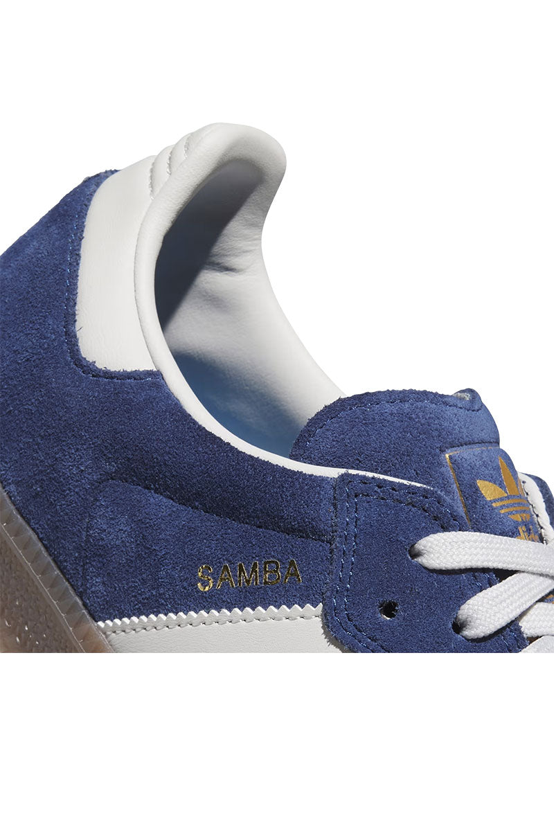 ADIDAS SKATEBOARDING SAMBA ADV Blue / White