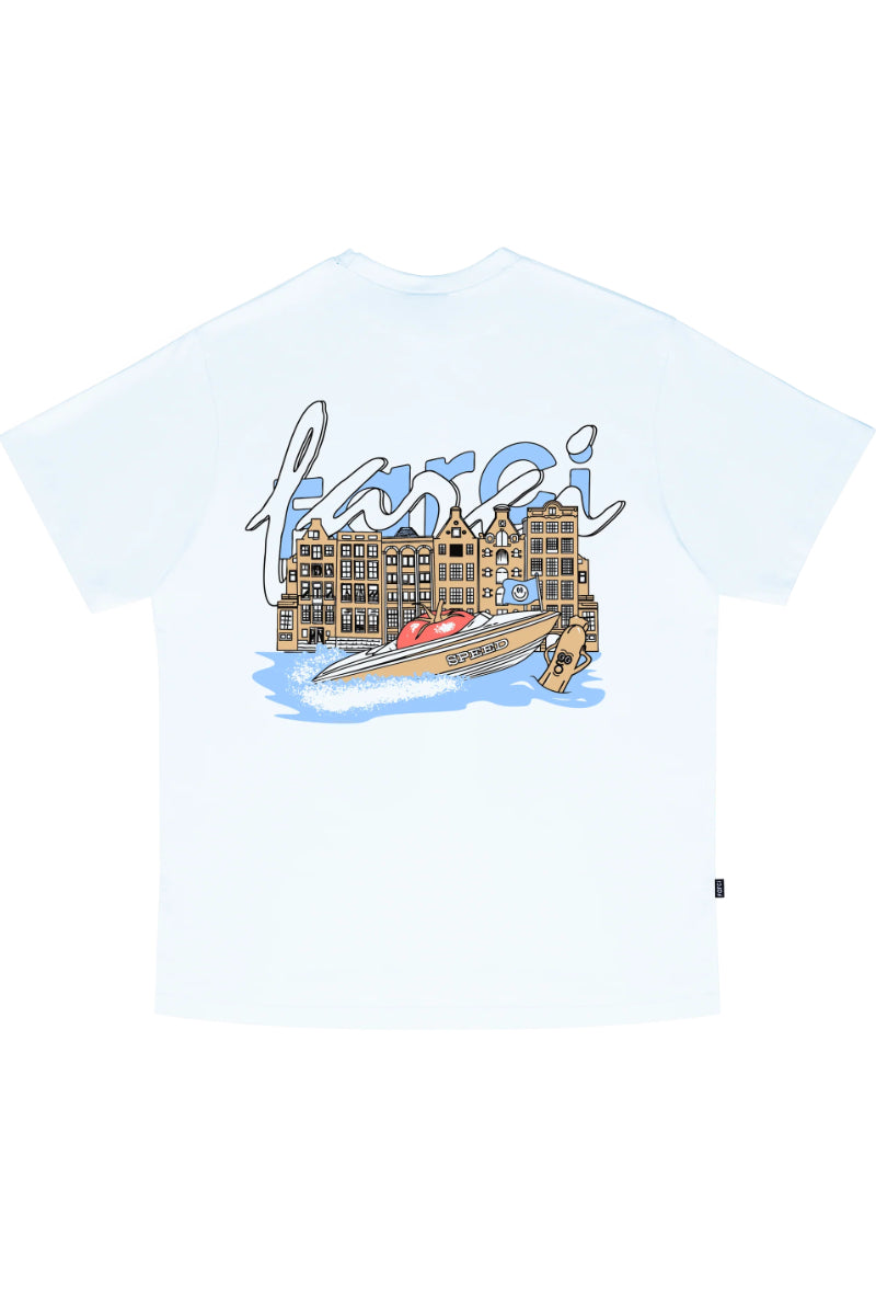 T-shirt Farci Boat blanc