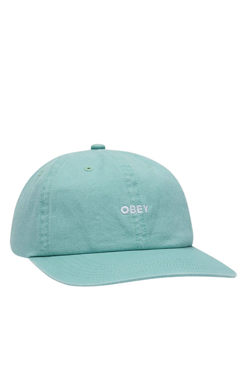 OBEY PIGMENT BOLD 6 PANEL STRAPBACK CAP Surf Spray