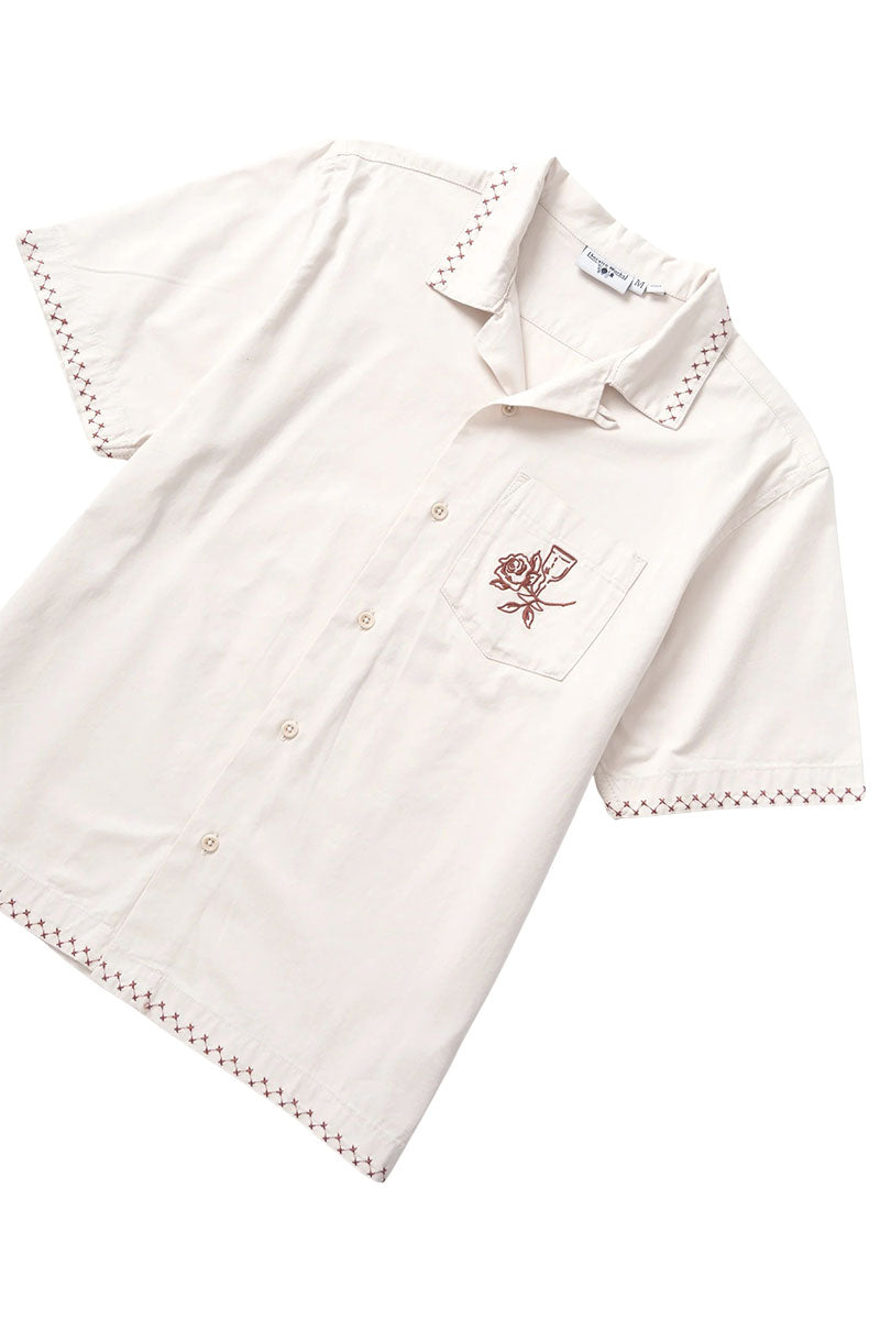SERVICE WORKS BORDER SHIRT Off White