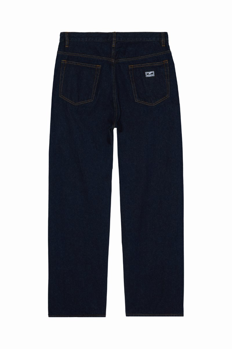 Obey Boxcar Pant Rinse Indigo – view 2