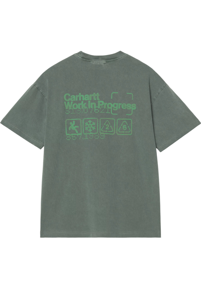 CARHARTT WIP BOXED T-SHIRT Dark Scarab