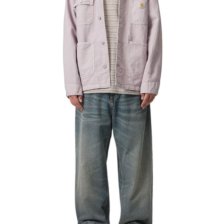 CARHARTT WIP BRANDON PANT Blue Worn Used Washed