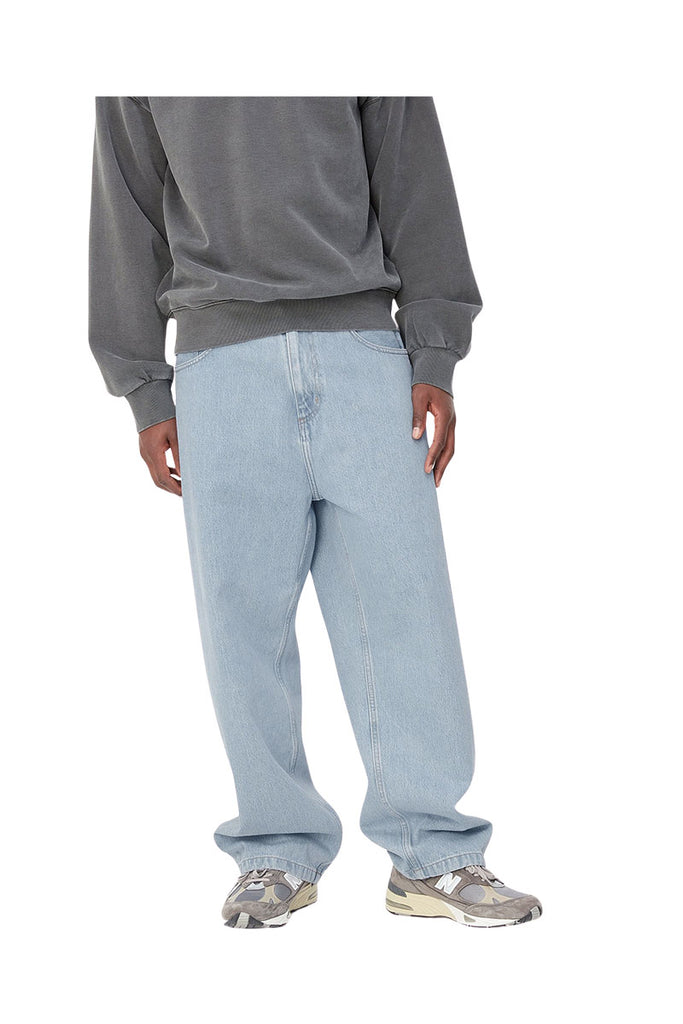 CARHARTT WIP BRANDON PANT Blue Heavy Stone Bleached