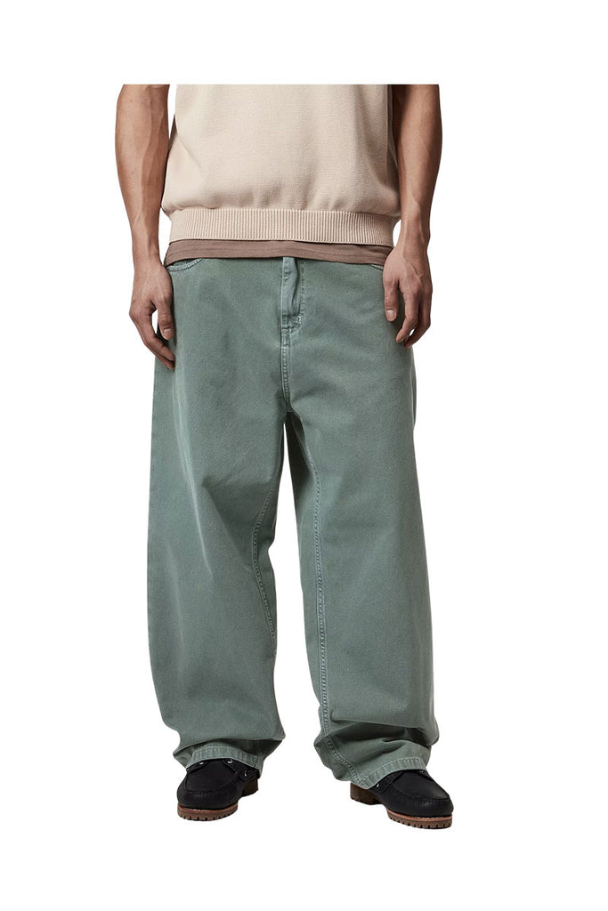 CARHARTT WIP BRANDON PANT Silver Pine Dyed