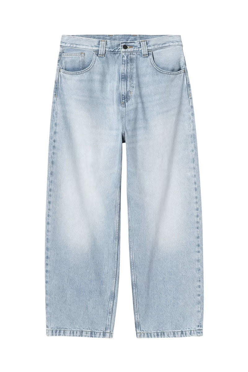 CARHARTT WIP BRANDON PANT Blue Heavy Worn Bleached