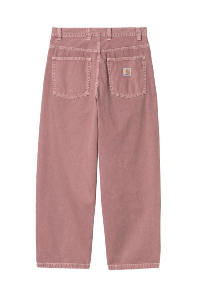 CARHARTT WIP BRANDON PANT Dusky Pink Stone Dyed