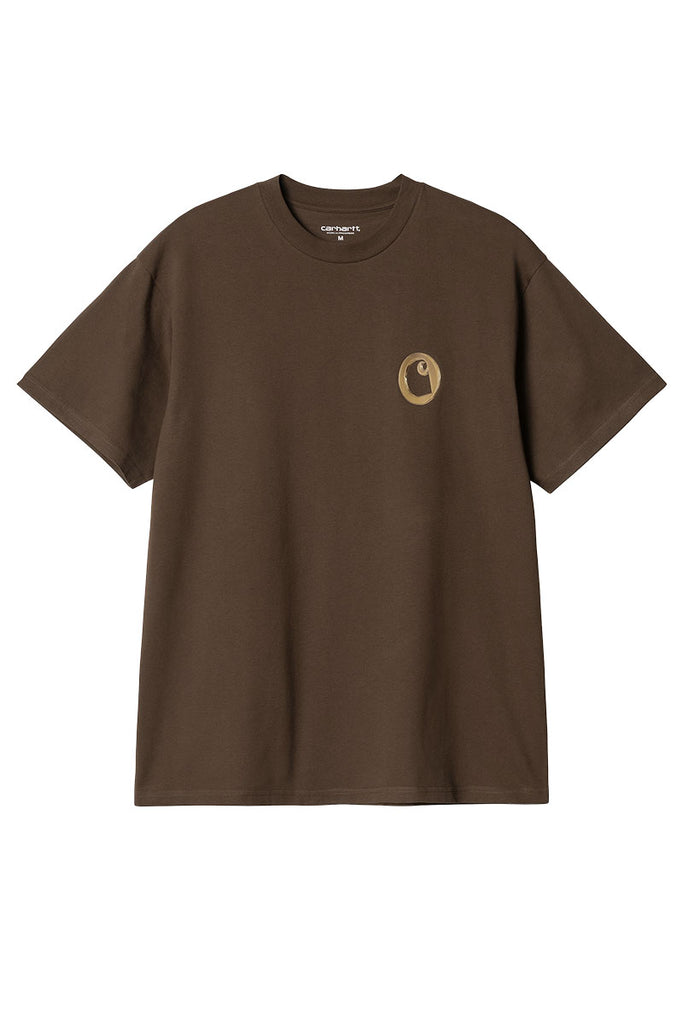 CARHARTT WIP LINKED CHARMS T-SHIRT Liberica / Gold