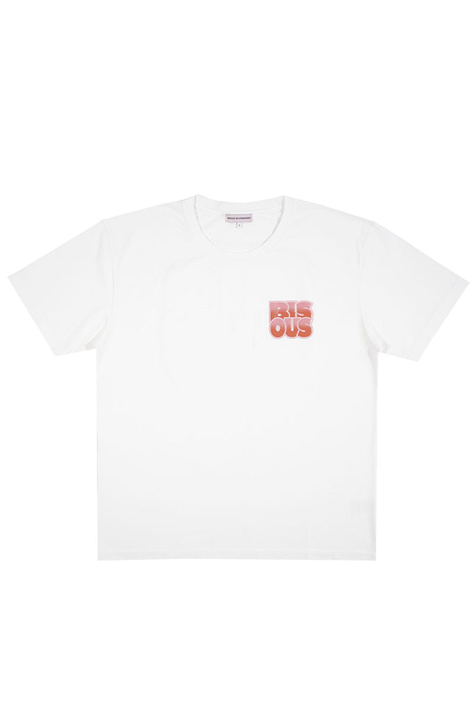 KISSES SKATEBOARD T-SHIRT BUBBLE White 