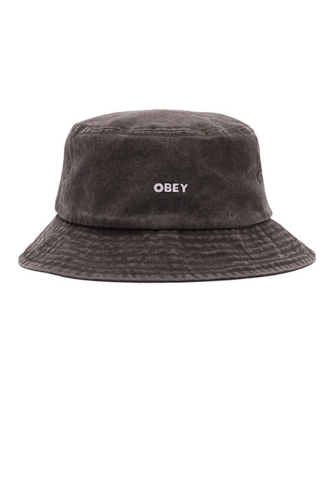 OBEY BOLD PIGMENT BUCKET HAT Pigment Black