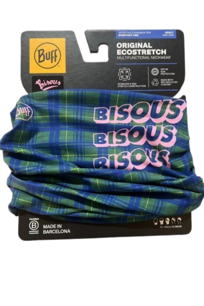 BISOUS SKATEBOARDS BUFF Tartan