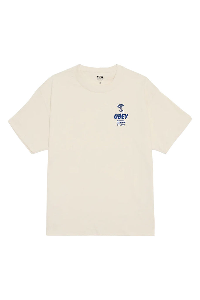 OBEY BUILDING STRONG MINDS T-SHIRT Cream