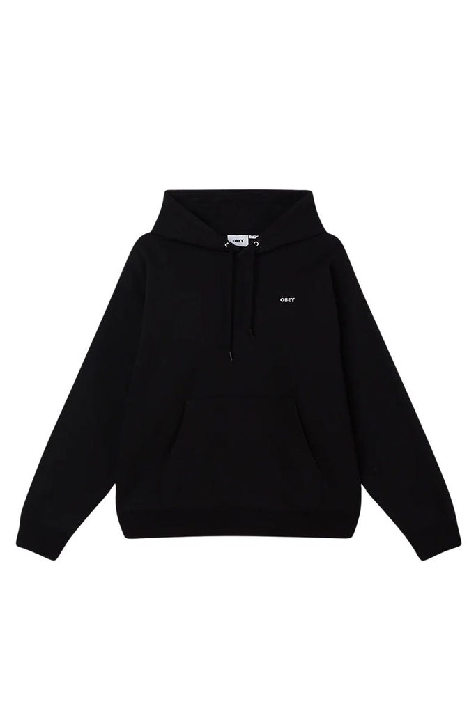 OBEY BUSINESS HOOD Black