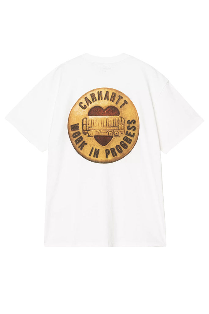 CARHARTT WIP BUTTON T-SHIRT White