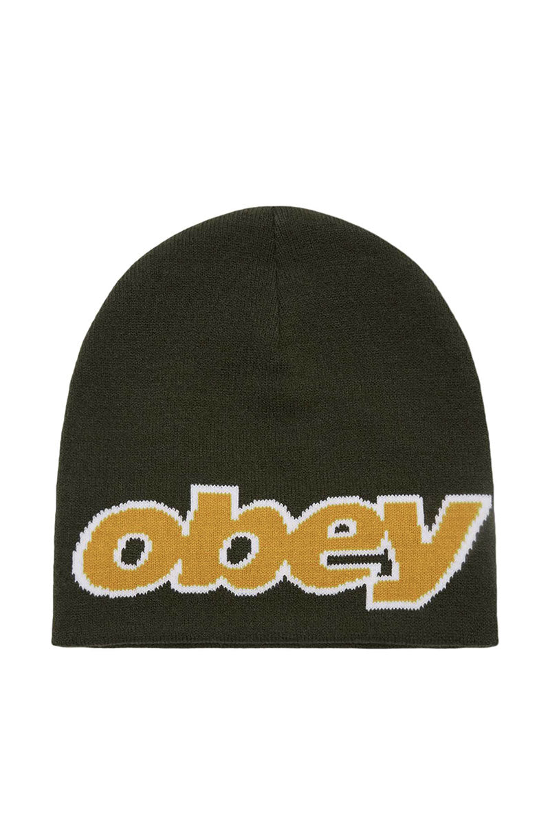 OBEY BYRON BEANIE Kombu Green