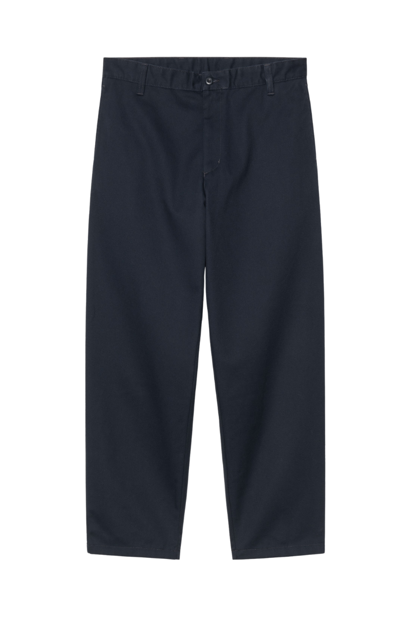 CARHARTT WIP CALDER PANT Dark Navy Rinsed