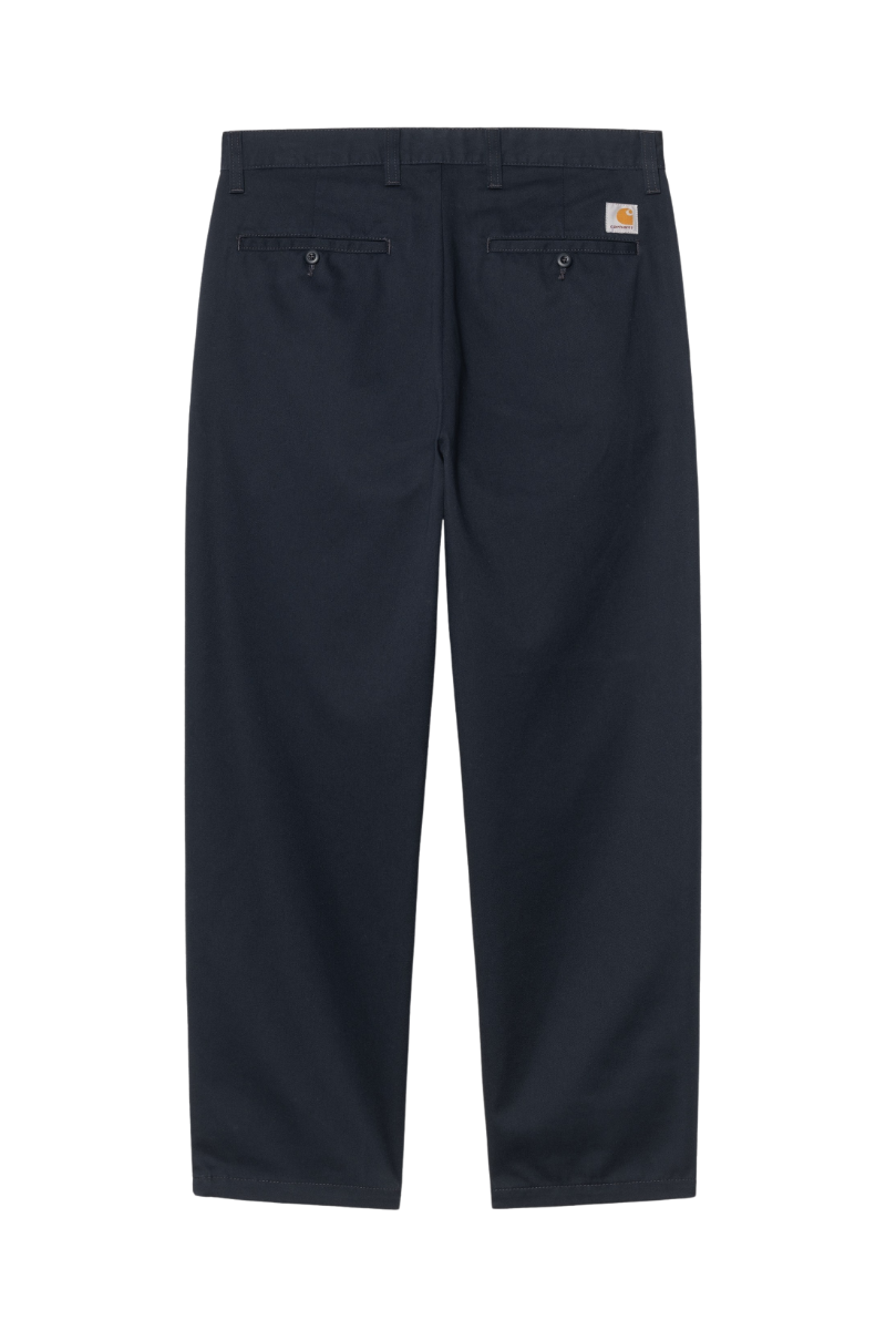 CARHARTT WIP CALDER PANT Dark Navy Rinsed