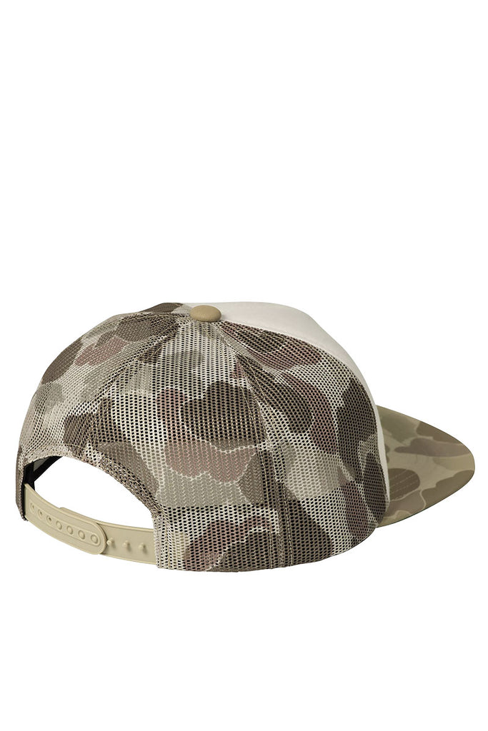 CARHARTT WIP GRAPHIC TRUCKER CAP Camo Duck Desert / Black