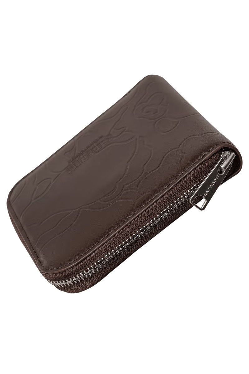 CARHARTT WIP CAMO DUCK WALLET Palisander / Silver