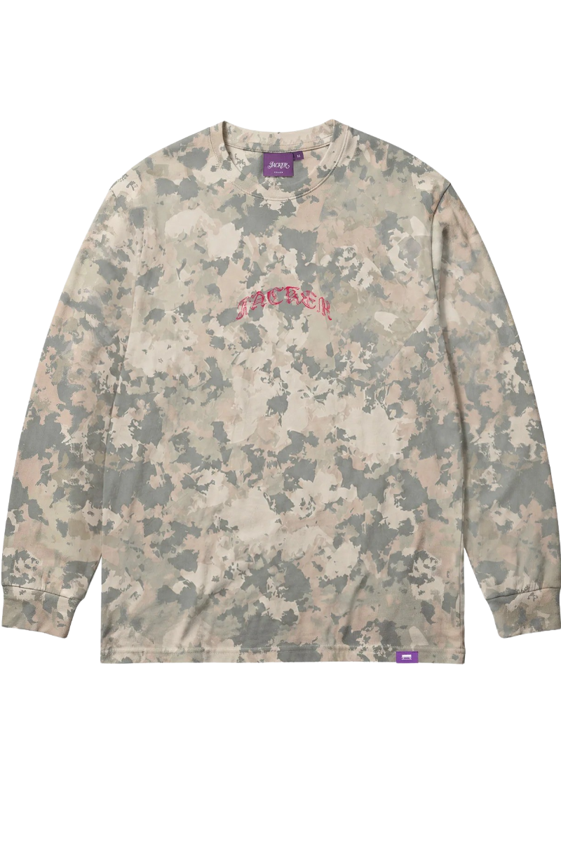 JACKER N°1890 L/S T-SHIRT Camo